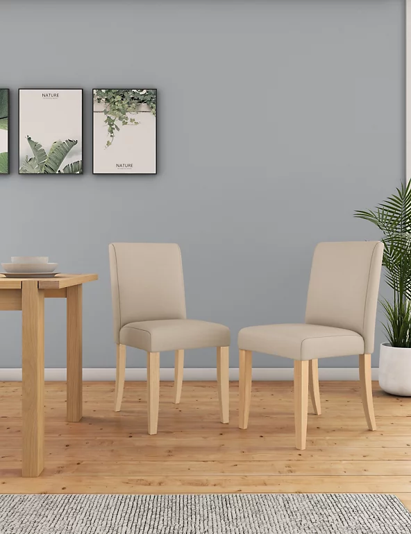 Dining Tables & Chairs Set Of 2 Milton Plain Dining Chairs