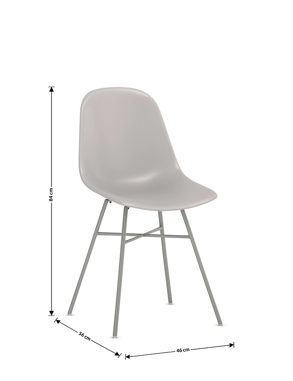 LOFT Dining Tables & Chairs Set Of 2 Contemporary Dining Chairs 6 LOFT Dining Tables & Chairs Set Of 2 Contemporary Dining Chairs - Image 6