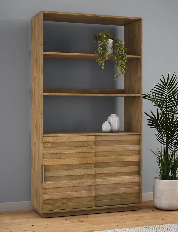 Bookcases & Shelves Groove Display Cabinet