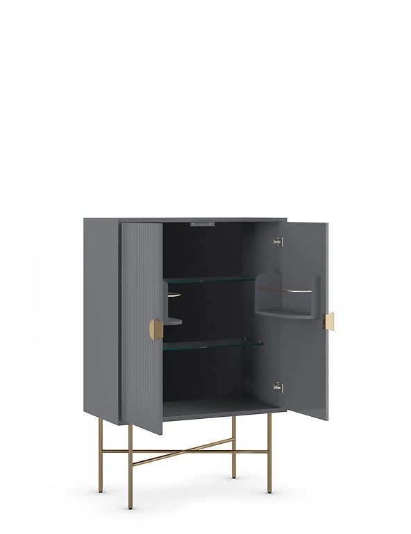 Drinks Cabinets & Wine Racks Charleston Drinks Cabinet 3 Drinks Cabinets & Wine Racks Charleston Drinks Cabinet - Image 3