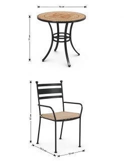 Garden Furniture Madeira 2 Seater Bistro Table & Chairs 11 Garden Furniture Madeira 2 Seater Bistro Table & Chairs -Dining Room Furniture Sales CL 05 T65 9511A Y4 X EC 6
