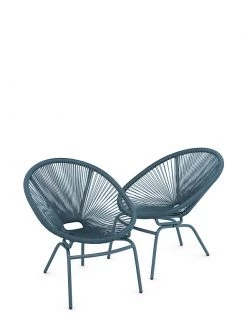LOFT Garden Furniture Set Of 2 Lois Garden Armchairs