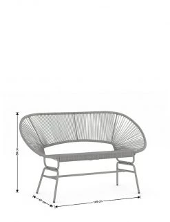 LOFT Garden Furniture Lois Garden Sofa -Dining Room Furniture Sales CL 05 T65 9654A T0 X EC 6