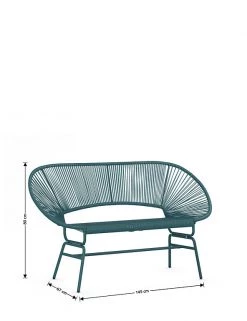 LOFT Garden Furniture Lois Garden Sofa -Dining Room Furniture Sales CL 05 T65 9654C NT X EC 6