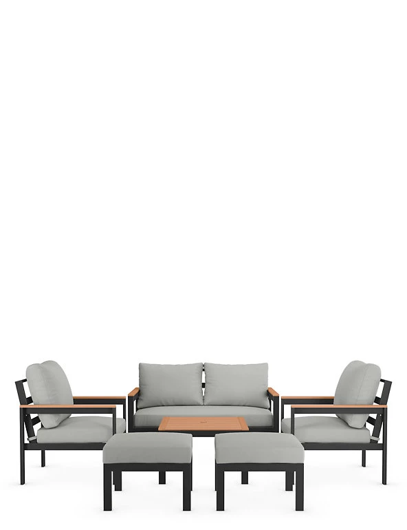 Porto 6 Seater Garden Furniture Set 1 Porto 6 Seater Garden Furniture Set