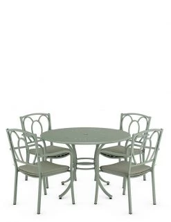 Conservatory Furniture Stroud 4 Seater Garden Table & Chairs