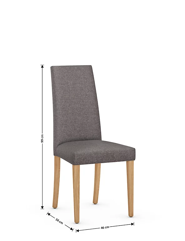 Dining Tables & Chairs Set Of 2 Alton Plain Dining Chairs 8 Dining Tables & Chairs Set Of 2 Alton Plain Dining Chairs - Image 8