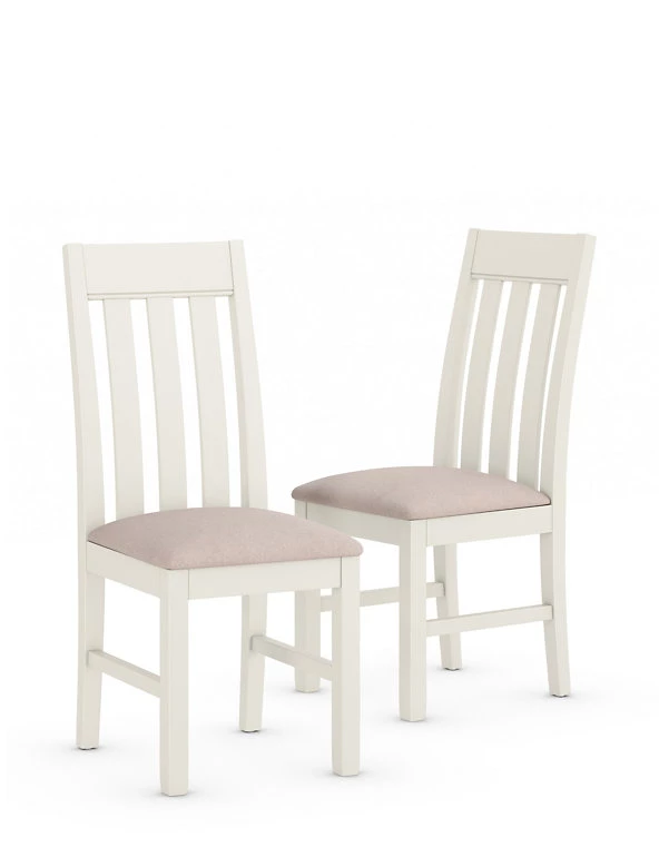 Dining Tables & Chairs Set Of 2 Padstow Fabric Dining Chairs 2 Dining Tables & Chairs Set Of 2 Padstow Fabric Dining Chairs - Image 2