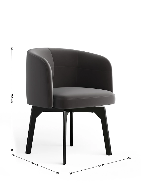 Office Chairs Velvet Swivel Office Chair 11 Office Chairs Velvet Swivel Office Chair - Image 11