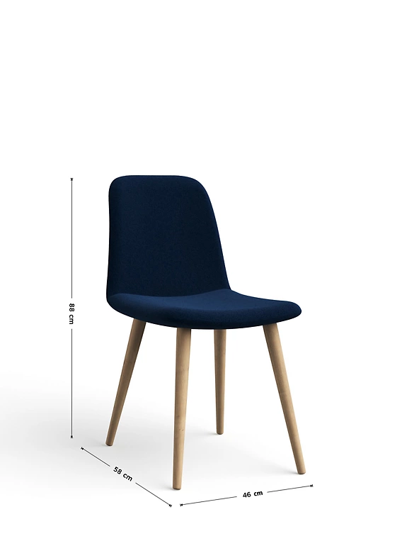 LOFT Dining Tables & Chairs Set Of 2 Velvet Dining Chairs 6 LOFT Dining Tables & Chairs Set Of 2 Velvet Dining Chairs - Image 6