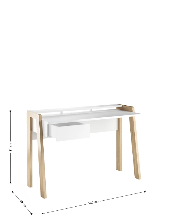 LOFT Desks & Bureaus 1 Drawer Desk 6 LOFT Desks & Bureaus 1 Drawer Desk - Image 6