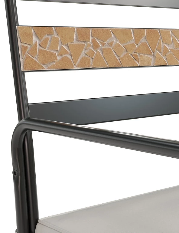 Garden Furniture Madeira Mosaic Bench 3 Garden Furniture Madeira Mosaic Bench - Image 3