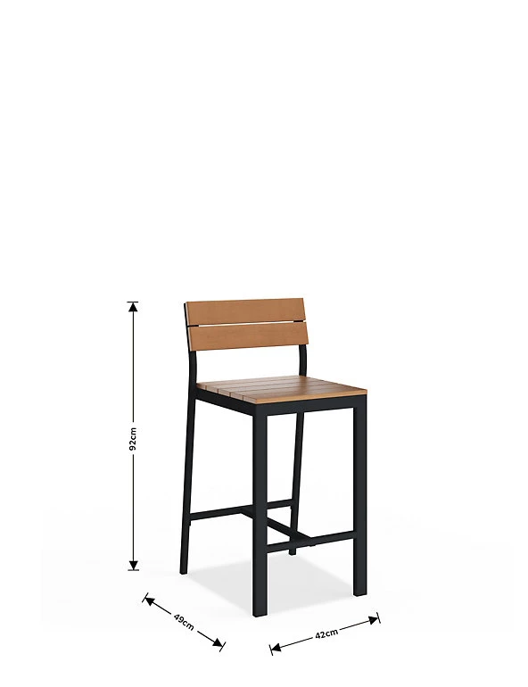 Garden Furniture Porto 4 Seater Bar Set 6 Garden Furniture Porto 4 Seater Bar Set - Image 6