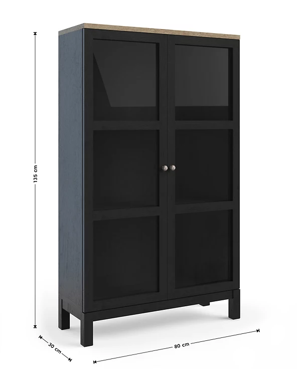 Bookcases & Shelves Salcombe Display Cabinet 12 Bookcases & Shelves Salcombe Display Cabinet - Image 12