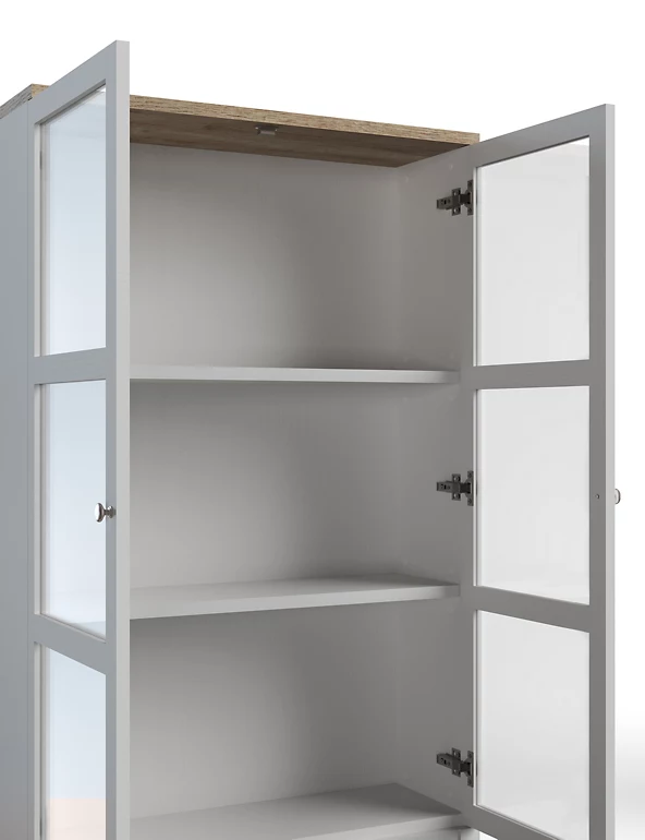 Bookcases & Shelves Salcombe Display Cabinet 4 Bookcases & Shelves Salcombe Display Cabinet - Image 4