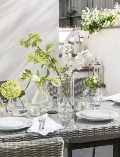 Garden Furniture Marlow 6 Seater Garden Table & Chairs -Dining Room Furniture Sales MS 05 T65 9201E T0 X EC 7