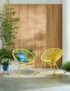 LOFT Garden Furniture Set Of 2 Lois Garden Armchairs -Dining Room Furniture Sales MS 05 T65 9651C SE X EC 7